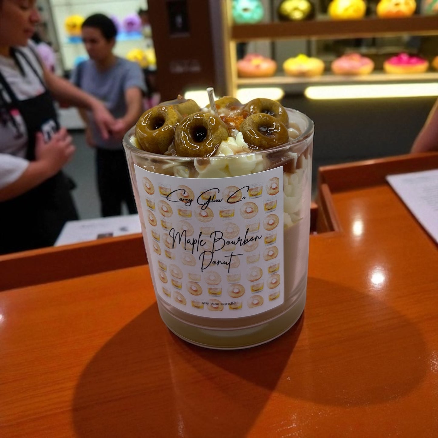 Maple Bourbon Donut Scented Candle
