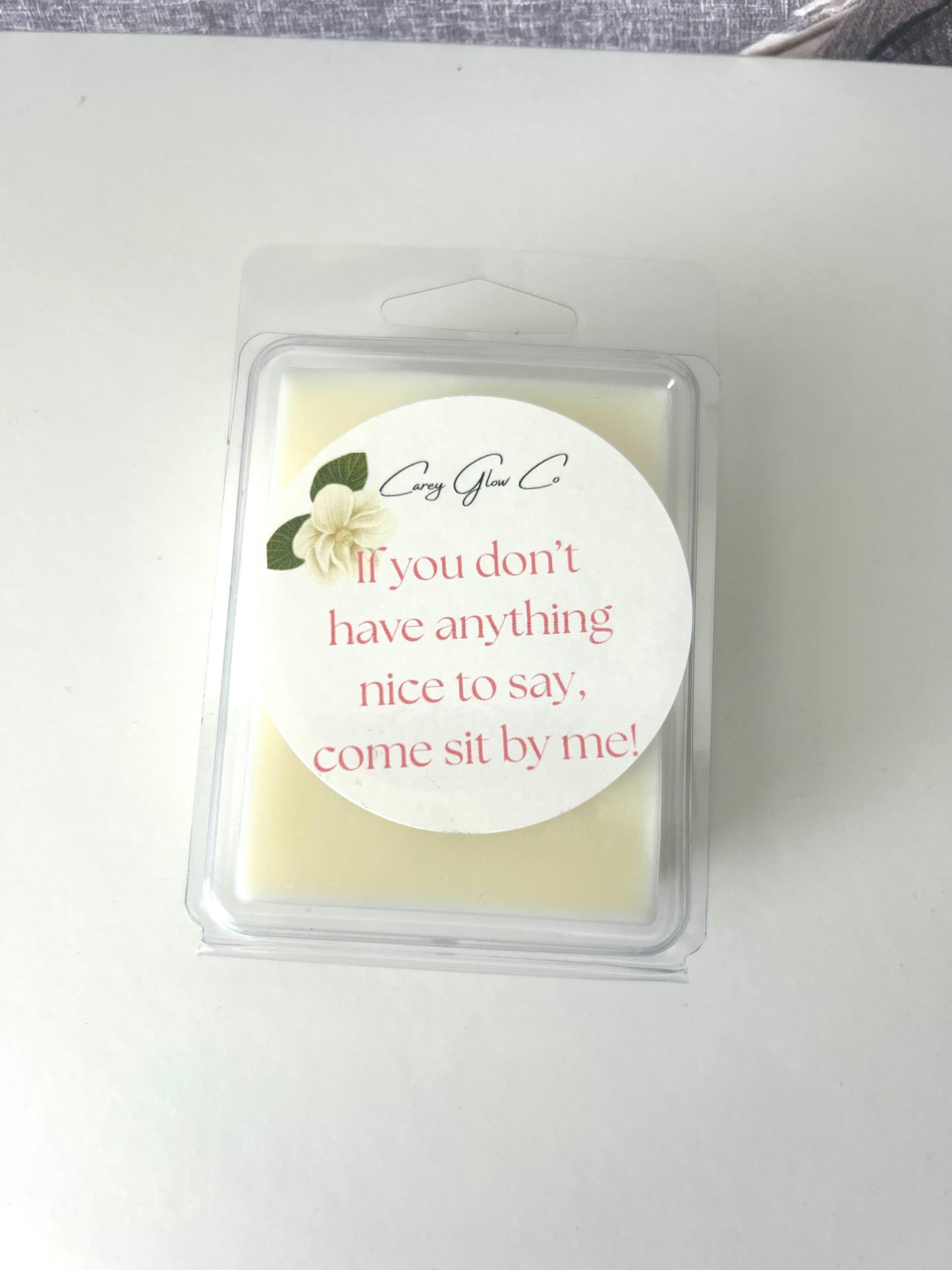 If you don't have anything nice to say, come sit by me!